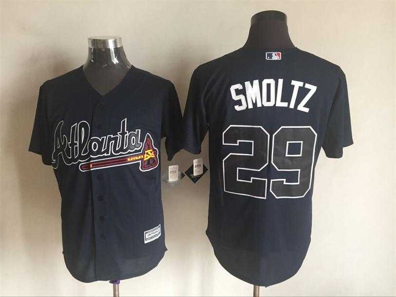 Majestic Atlanta Braves #29 John Smoltz Dark Blue MLB Stitched Jersey,We sell and wholesale Majestic Atlanta Braves #29 John Smoltz Dark Blue MLB Stitched Jersey on line form chian!